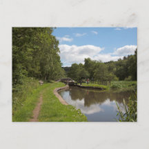 Le canal de Caldon Cheddleton  Staffordshire