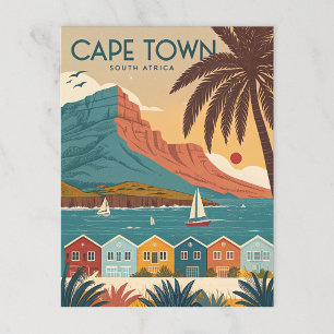 Carte Postale Le Cap, Afrique du Sud
