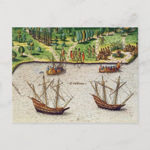 Carte Postale Le cap de Floride et la rivière du Dauphin