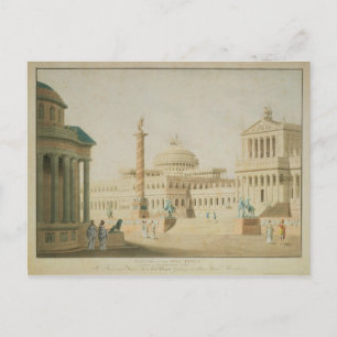 Carte Postale Le Capitol, le design de "Titus"