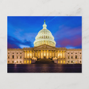 Carte Postale Le Capitole des États-Unis