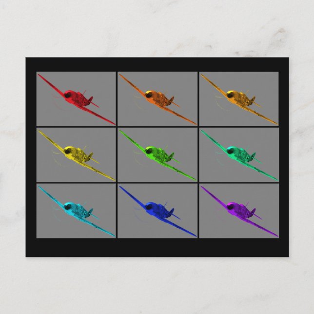 Carte Postale Le cauchemar de Pokryshkin (Devant)