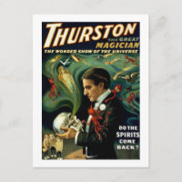 Le célèbre magicien du monde de Thurston - Vintage