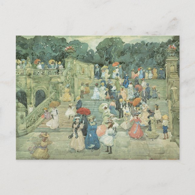Carte Postale Le centre commercial Central Park de Maurice Prend (Devant)