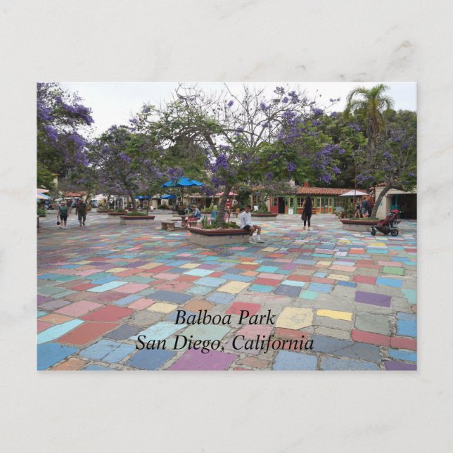 Carte Postale Le centre d'art du village espagnol de Balboa Park (Devant)