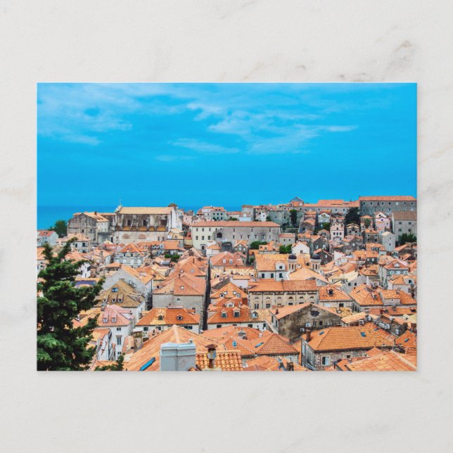 Carte Postale Le centre historique de Dubrovnik (Devant)