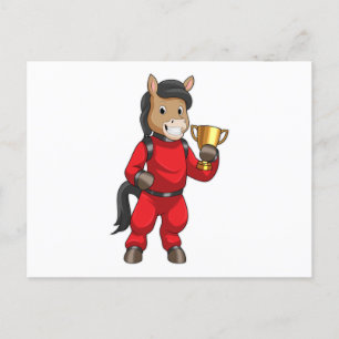 Carte Postale Le champion de Horse