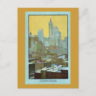 Carte Postale Le Chanteur Du Pont Brooklyn