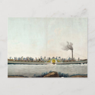 Carte Postale Le Charles-Philippe, premier bateau à vapeur