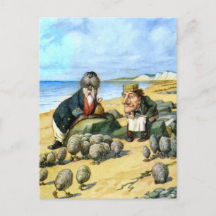 Carte Postale Le charpentier et le morse