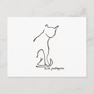 Carte Postale Le chat