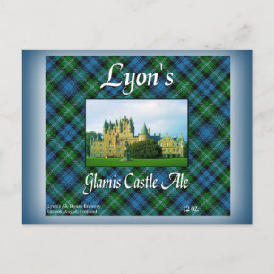 Carte Postale Le Château de Glamis à Lyon Ale