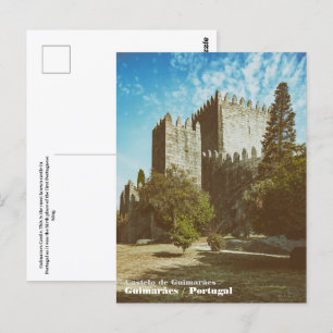 Carte Postale Le château de Guimaraes.