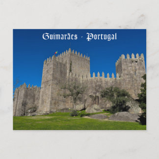 Carte Postale Le château de Guimaraes