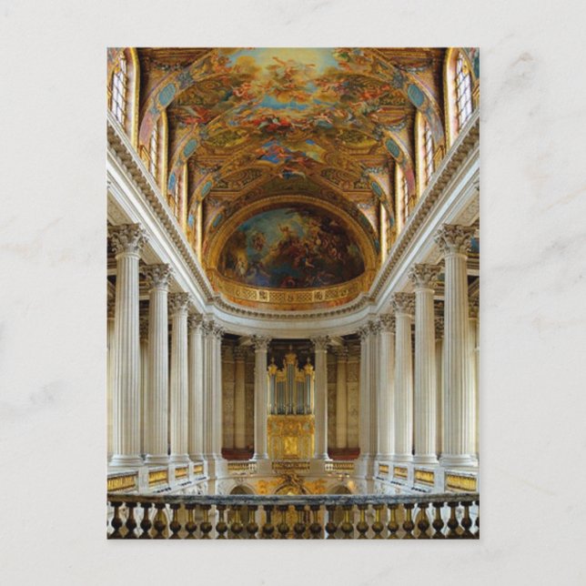 Carte Postale Le château de Versailles (Devant)