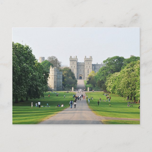 Carte Postale Le château de Windsor (Devant)