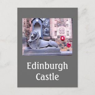 Carte Postale Le château d'Édimbourg
