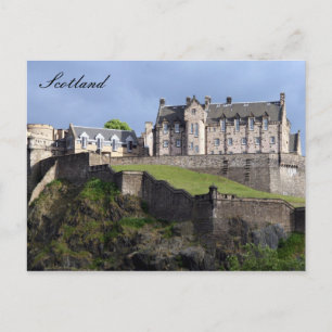 Carte Postale le château d'edinburgh