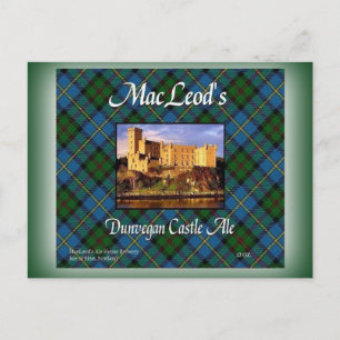 Carte Postale Le château Dunvegan de MacLeod