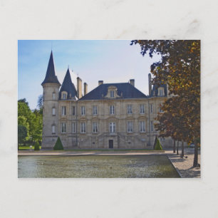 Carte Postale Le Chateau Pichon Longueville Baron et étang