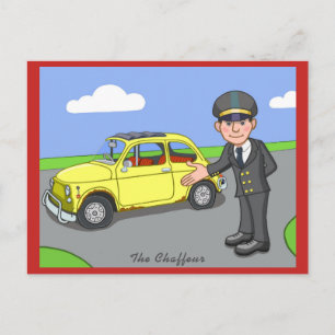 Carte Postale Le Chauffeur