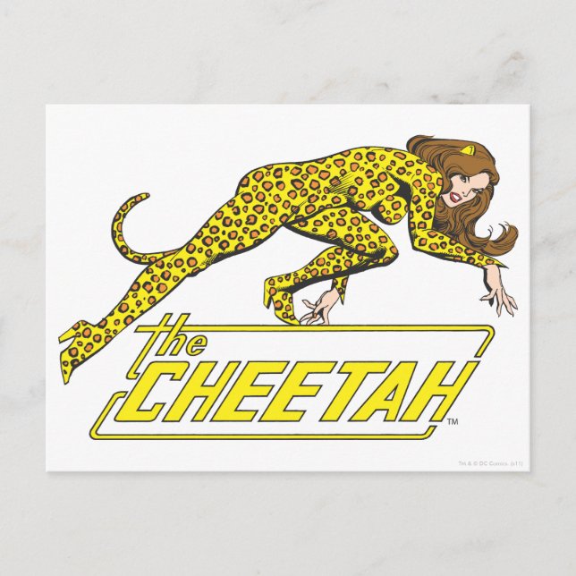 Carte Postale Le Cheetah (Devant)