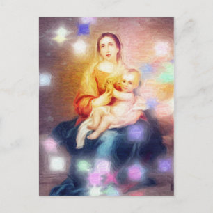 Carte Postale Le chef-d'oeuvre de Dieu est mère