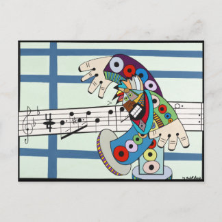 Carte Postale "Le chef d'orchestre" par Ruchell Alexander