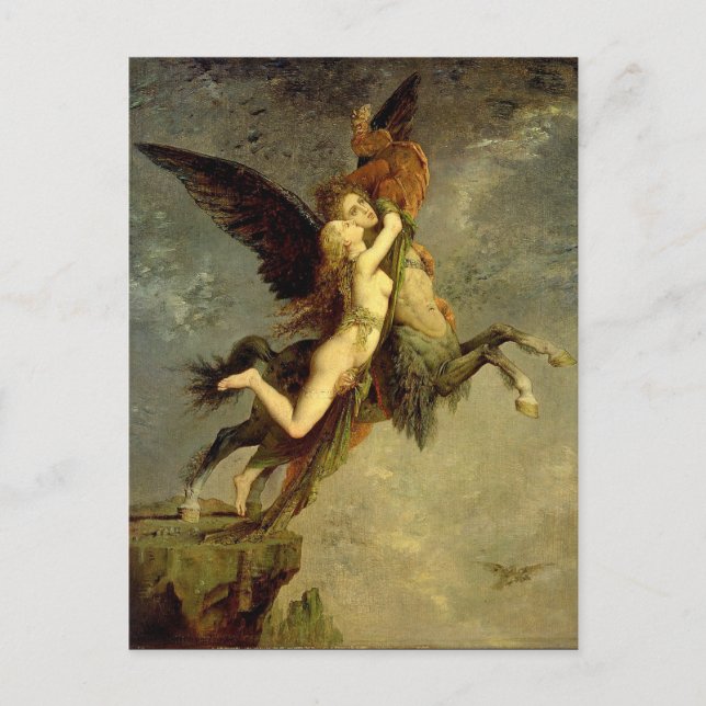 Carte Postale Le Chimera de Gustave Moreau (Devant)