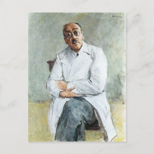 Carte Postale Le Chirurgien (par Max Liebermann)
