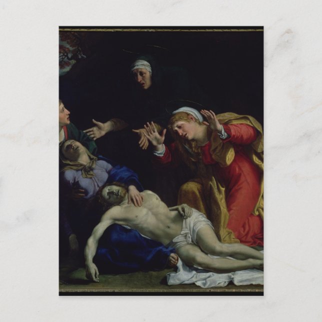 Carte Postale Le Christ mort en deuil, c.1604 (Devant)