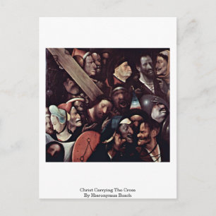 Carte Postale Le Christ Portant La Croix. Par Hieronymus Bosch