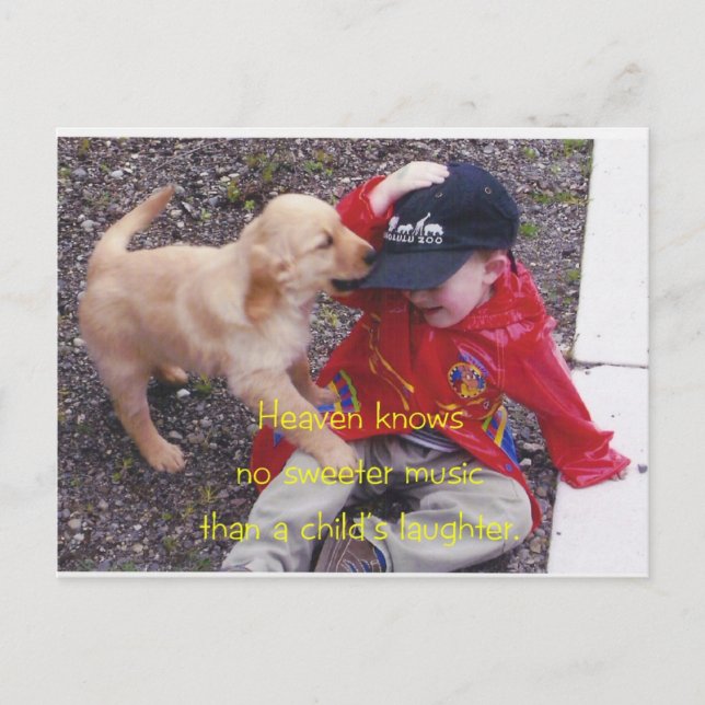 Carte Postale Le Ciel rit (Devant)