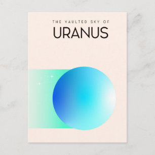 Carte Postale Le ciel voûté d'Uranus