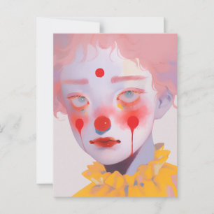Carte Postale Le Clown