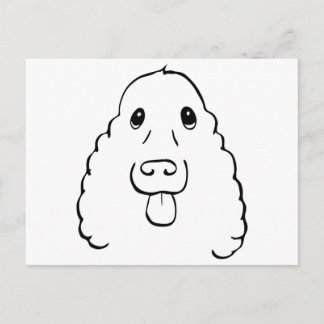 Carte Postale Le Cocker Spaniel