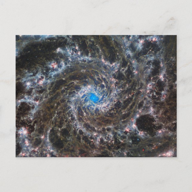 Carte Postale Le Coeur De Messier 74 (Devant)