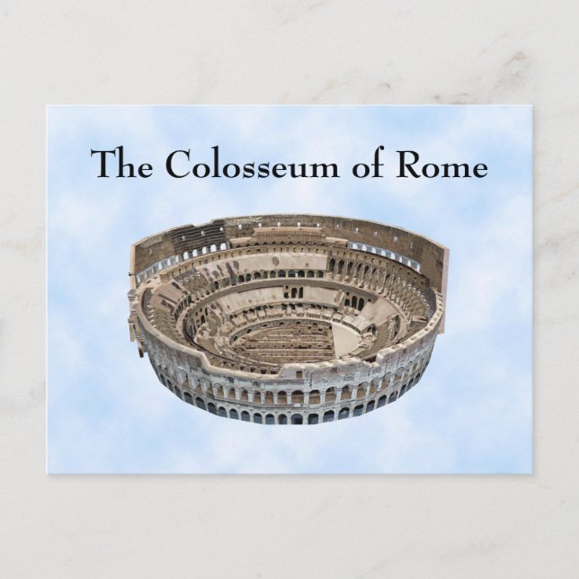 Carte postale : Le Colisée de Rome (Devant)