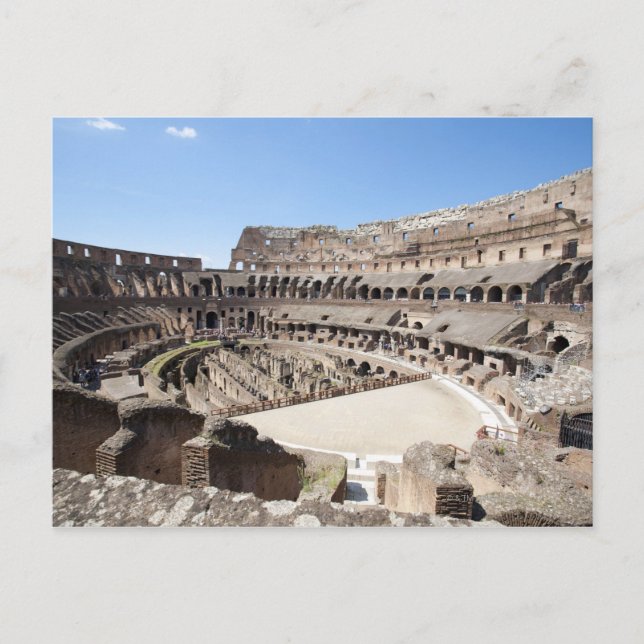 Carte Postale Le Colisée est situé à Rome, Italie. C'est un 3 (Devant)