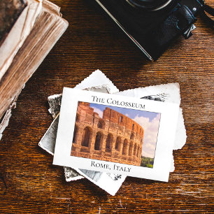 Carte Postale Le Colisée, Rome, Italie