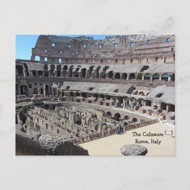 Carte Postale Le Colisée - Rome Italie (Devant)