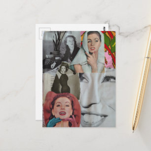 Carte Postale Le Collage de Femmes