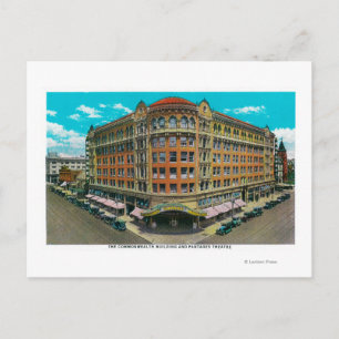 Carte Postale Le Commonwealth Building and Pantages Theatre