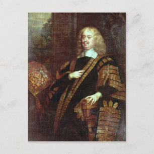 Carte Postale Le comte de Clarendon, Lord High Chancelier