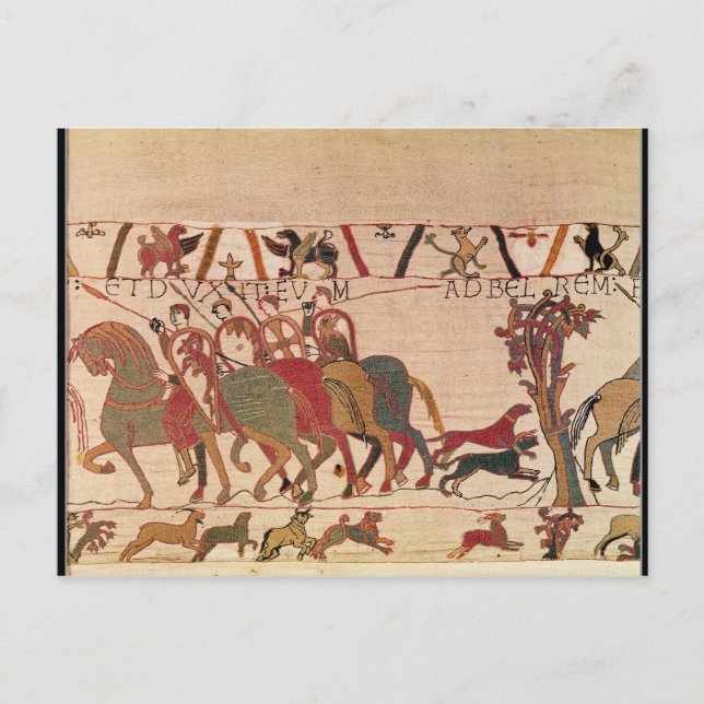 Carte Postale Le comte Guy de Ponthieu prend Harold, son (Devant)