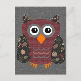 Carte Postale Le concepteur Owl Desarae