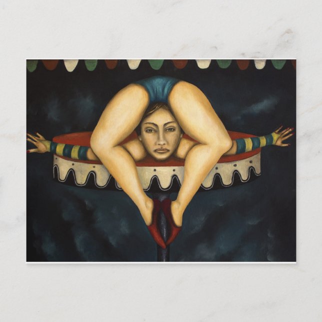 Carte Postale Le Contortionniste (Devant)