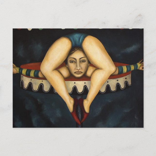 Carte Postale Le Contortionniste (Devant)