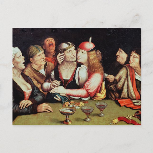 Carte Postale Le contrat de mariage 2 (Devant)