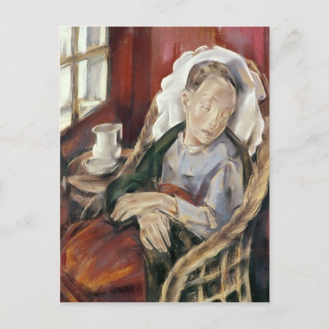 Carte Postale Le Convalescent, 1930 (Devant)